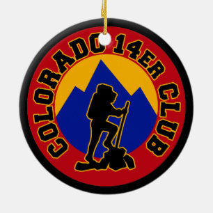 Verein Colorados 14er Keramikornament