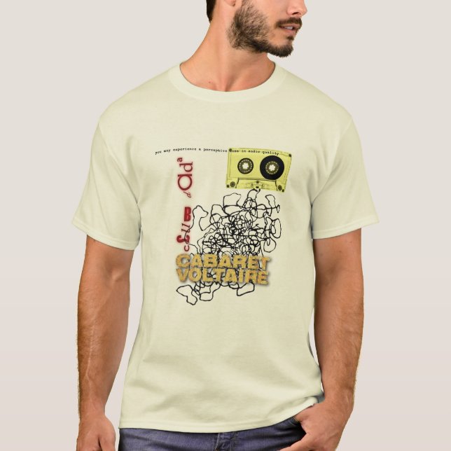 Verein dada - Kabarett voltaire T-Shirt (Vorderseite)