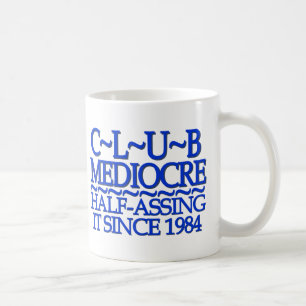 Verein-mittelmäßige Marine Tasse