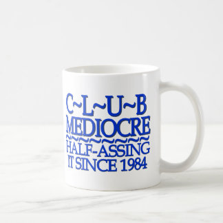 Verein-mittelmäßige Marine Tasse