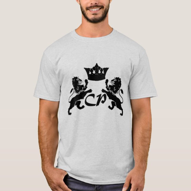 Verein reinigen - schwarzes Logo auf irgendeiner T-Shirt (Vorderseite)