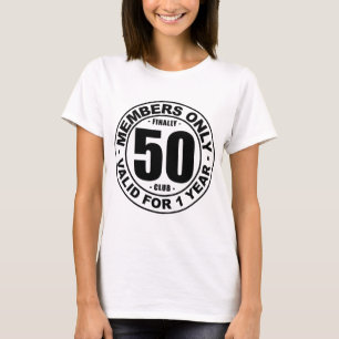 Verein schließlich 50 T-Shirt