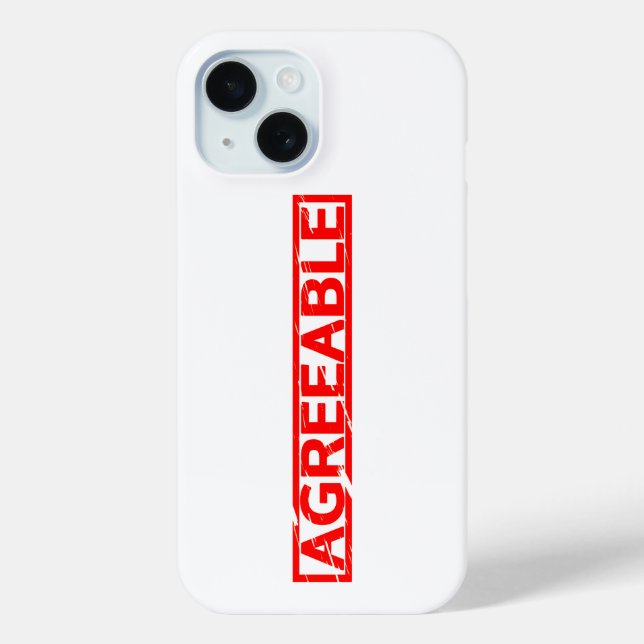 Vereinbarte Briefmarke Case-Mate iPhone Hülle (Rückseite)