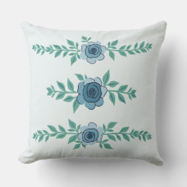 Vereinbarung über die Blaue Rose Kissen