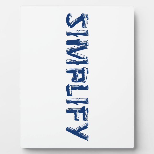 vereinfachen fotoplatte (Vorderseite)