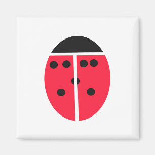 Vereinfachter Ladybug Magnet