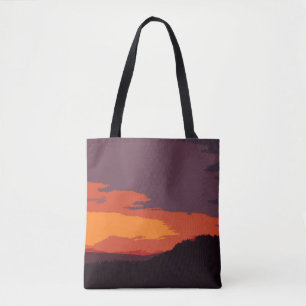Vereinfachter Sonnenuntergang