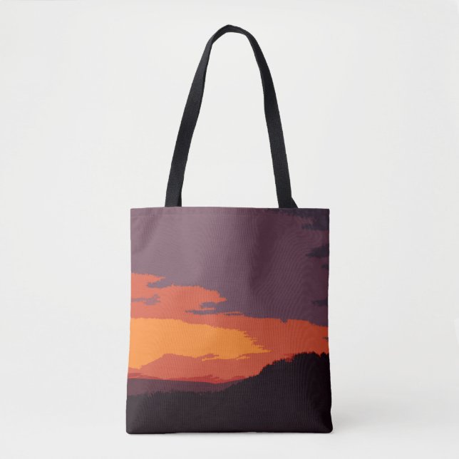 Vereinfachter Sonnenuntergang (Vorderseite)