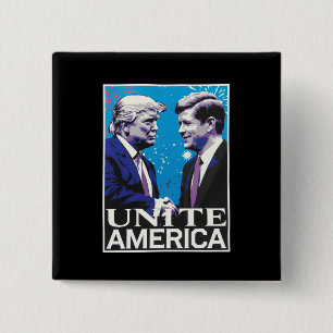 Vereinigen Amerika Iconic Trump Button