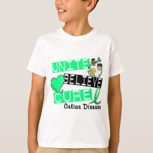 VEREINIGEN Sie GLAUBEN HEILUNG Zöliakie T-Shirt