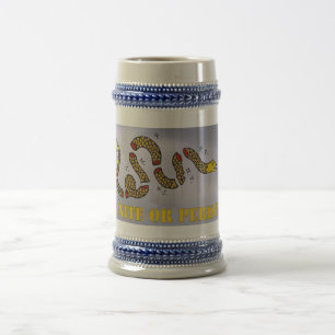 Vereinigen Sie oder kommen Sie um Bierglas