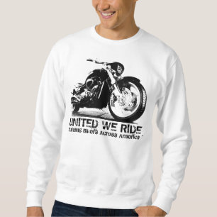 VEREINIGT WIR RIDE® - vereinigende Radfahrer übe Sweatshirt