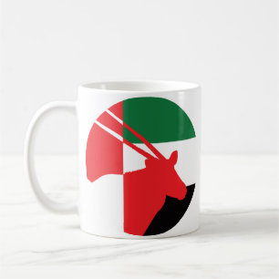 Vereinigte Arabische Emirate Arabian oryx Emirati  Kaffeetasse