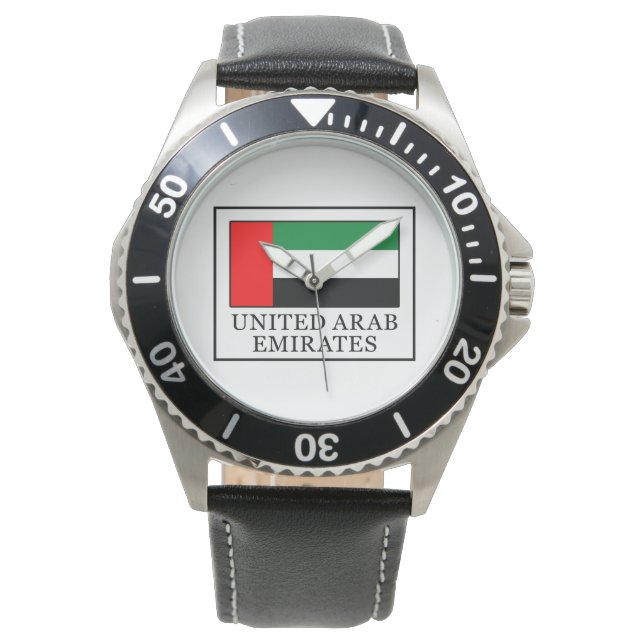 Vereinigte Arabische Emirate Armbanduhr (Vorderseite)
