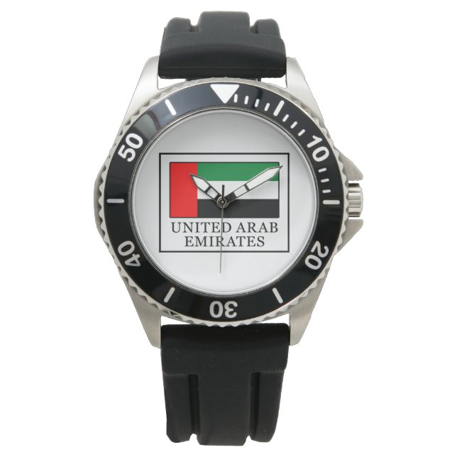 Vereinigte Arabische Emirate Armbanduhr (Vorderseite)