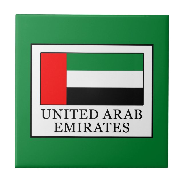 Vereinigte Arabische Emirate Fliese (Vorderseite)