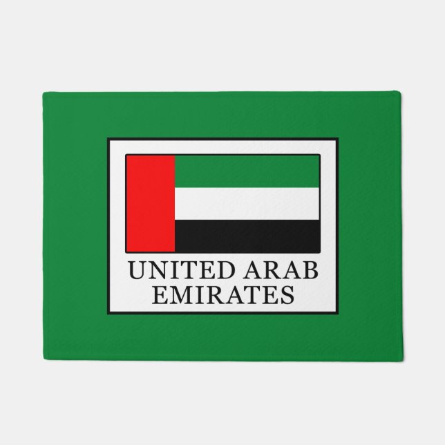 Vereinigte Arabische Emirate Fußmatte (Vorderseite)
