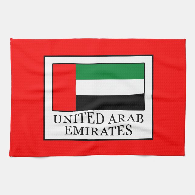 Vereinigte Arabische Emirate Geschirrtuch (Horizontal)