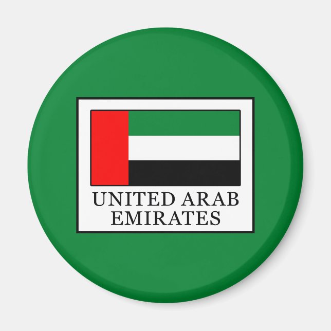 Vereinigte Arabische Emirate Magnet (Vorne)