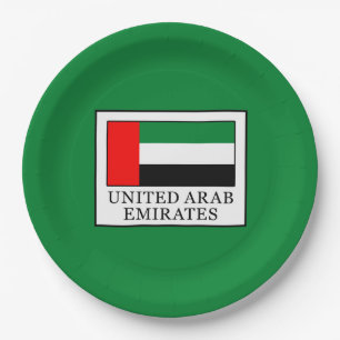 Vereinigte Arabische Emirate Pappteller