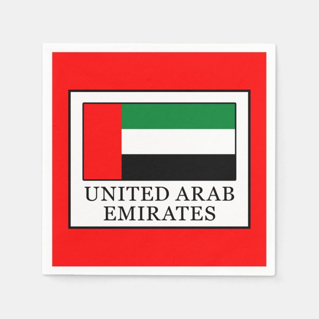 Vereinigte Arabische Emirate Serviette (Vorderseite)
