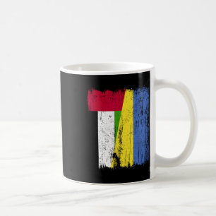 Vereinigte Arabische Emirate Ukraine Halbflagge Em Kaffeetasse