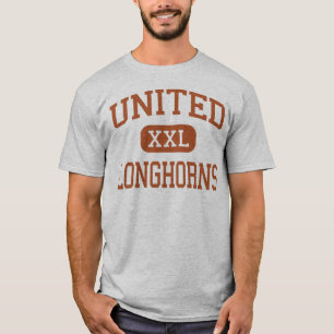 Vereinigte - Longhorns - Highschool - Laredo Texas T-Shirt