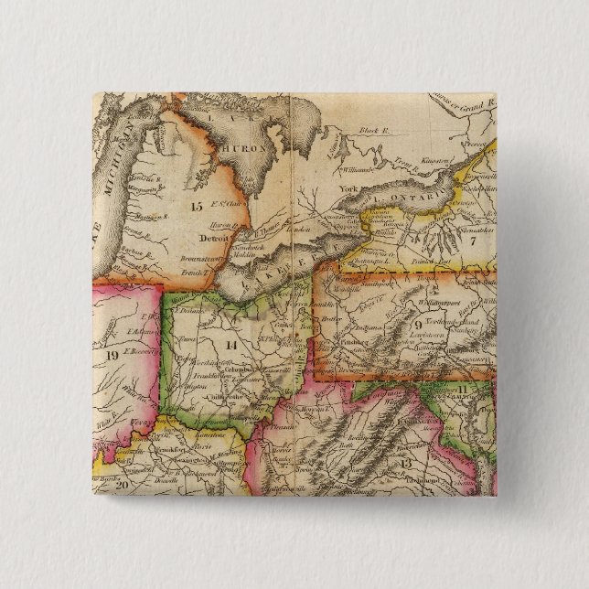 Vereinigte Staaten 11 Button (Vorderseite)