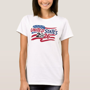 Vereinigte Staaten 2026 Fußball Personalisierter N T-Shirt