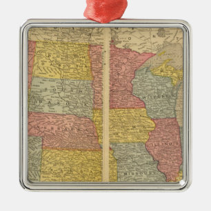 Vereinigte Staaten 21 Silbernes Ornament