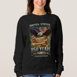 Vereinigte Staaten 250 Jahre 1776-2026 Adler Sweatshirt