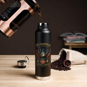 Vereinigte Staaten 250. Jahrestag Patriotischer Ad Trinkflasche