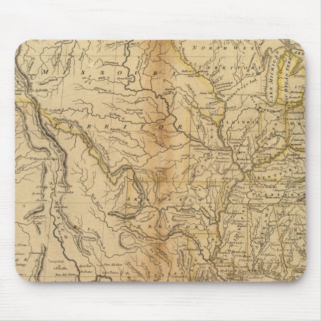 Vereinigte Staaten 34 Mousepad (Vorne)