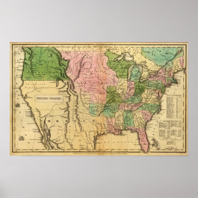 Vereinigte Staaten 36 Poster (Vorne)