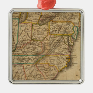 Vereinigte Staaten 3 Silbernes Ornament