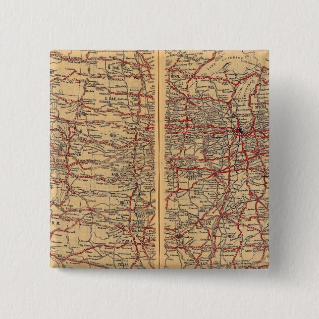 Vereinigte Staaten 8 Button (Vorderseite)