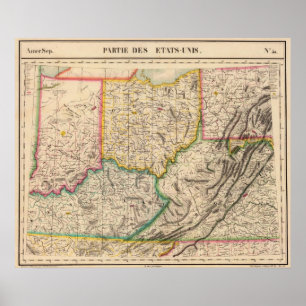 Vereinigte Staaten, Amerika im September 50 Poster