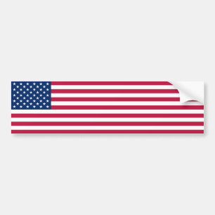 Vereinigte Staaten/amerikanische Flagge, USA/US Autoaufkleber