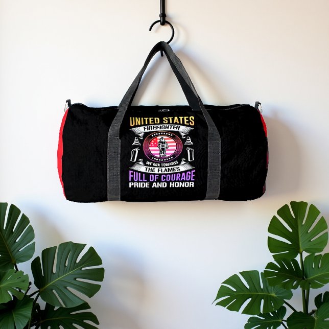 Vereinigte Staaten Feuerwehrmann volle Tapferkeit Duffle Bag (Von Creator hochgeladen)