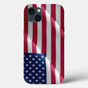VEREINIGTE STAATEN FLAG WAVING iPhone 13 HÜLLE