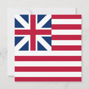 Vereinigte Staaten Grand Union Flag Karte