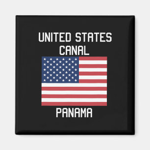 Vereinigte Staaten Kanal Panama-Kanal Trump 2025 H Magnet