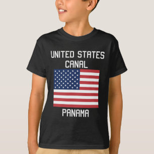 Vereinigte Staaten Kanal Panama-Kanal Trump 2025 H T-Shirt