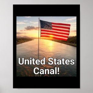 Vereinigte Staaten Kanal Trump Zitat , Amerikanisc Poster