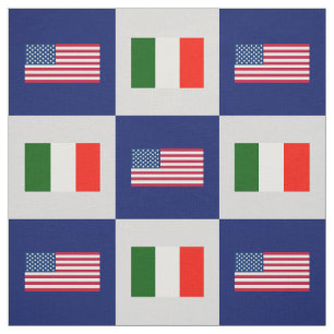 Vereinigte Staaten kennzeichnen, Italien-Flagge Stoff