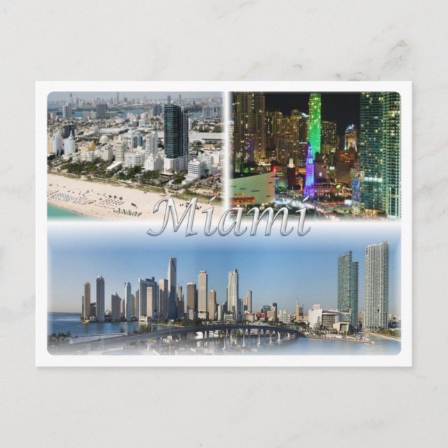 Vereinigte Staaten - Miami - Florida - Postkarte (Vorderseite)
