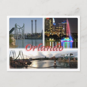 Vereinigte Staaten - Orlando Florida - Postkarte