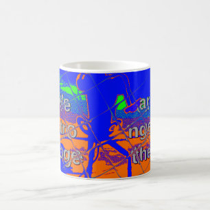 Vereinigte Staaten Psychedelische Hoffnung: Blue U Tasse