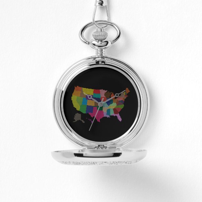 VEREINIGTE STAATEN - Sondergeschenk für Touristen Armbanduhr (Vorderseite)