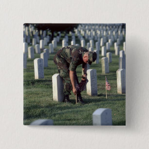 Vereinigte Staaten, Staat von Virginia, Arlington Button